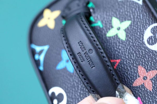 LOUIS VUITTON ルイヴィトン x 村上隆 M14033 LV × TM ニース･ナノ ポーチ 超N品 - 画像 (3)