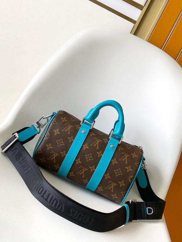 LOUIS VUITTON モノグラム マカサー(LVカラーマニア) キーポル　バンドリエール 25cm M12609 ボストンバッグ 超N品 - 画像 (8)