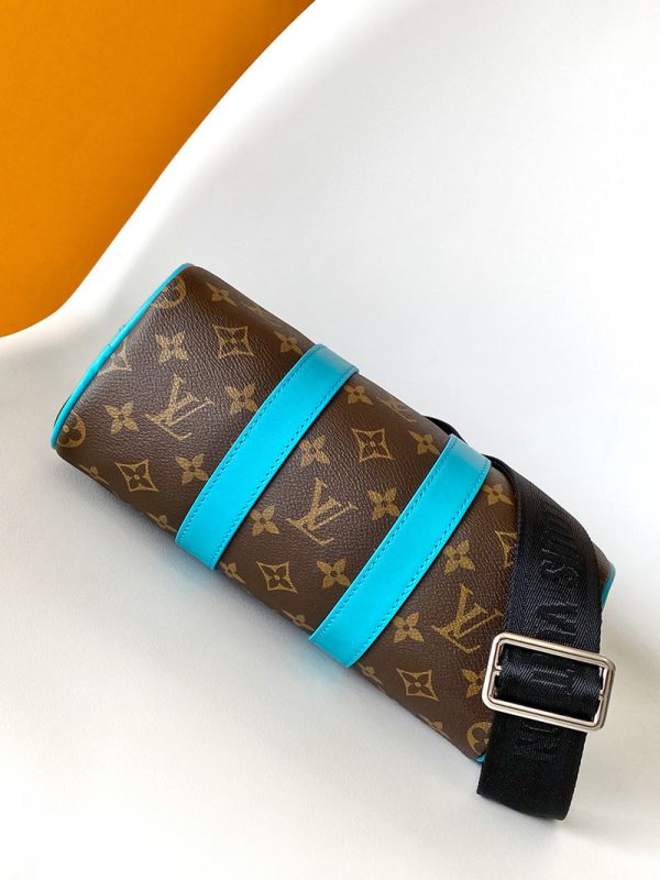 LOUIS VUITTON モノグラム マカサー(LVカラーマニア) キーポル　バンドリエール 25cm M12609 ボストンバッグ 超N品 - 画像 (7)