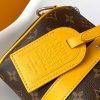 LOUIS VUITTON キーポル　バンドリエール 25cm M12733 ボストンバッグ サフラン イエロー 超N品 - 画像 (6)