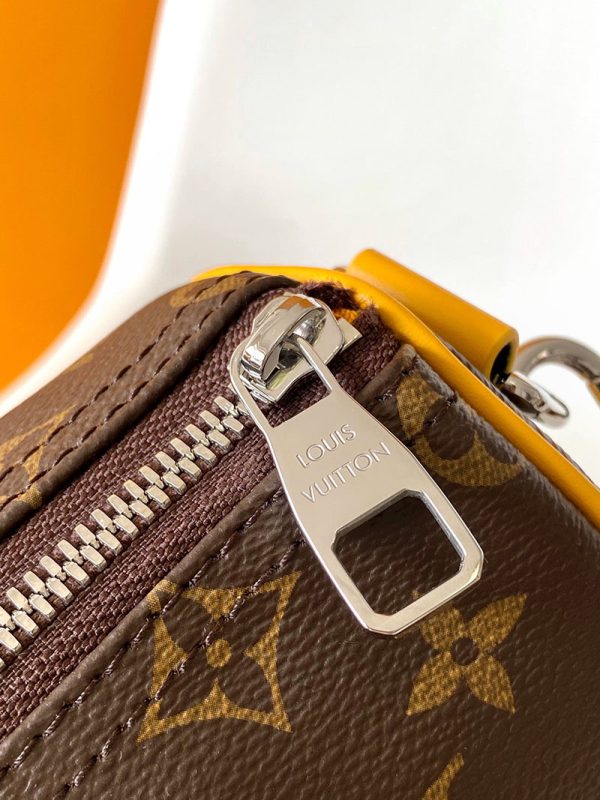 LOUIS VUITTON キーポル　バンドリエール 25cm M12733 ボストンバッグ サフラン イエロー 超N品 - 画像 (5)