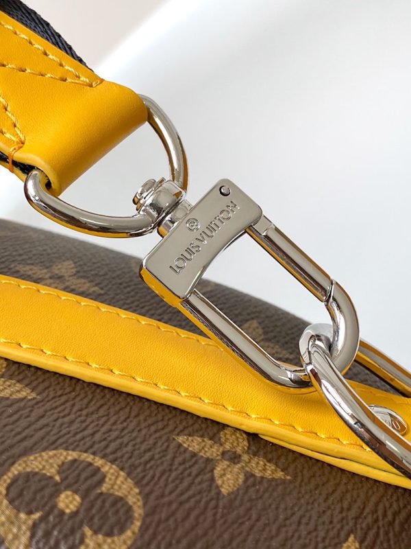 LOUIS VUITTON キーポル　バンドリエール 25cm M12733 ボストンバッグ サフラン イエロー 超N品 - 画像 (4)
