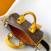 LOUIS VUITTON キーポル　バンドリエール 25cm M12733 ボストンバッグ サフラン イエロー 超N品 - 画像 (2)