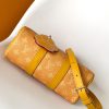 LOUIS VUITTON キーポル バンドリエール25 M13166 ショルダーバッグ メンズ ジョーヌマット イエロー 2WAY レディース 超N品 - 画像 (7)
