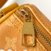 LOUIS VUITTON キーポル バンドリエール25 M13166 ショルダーバッグ メンズ ジョーヌマット イエロー 2WAY レディース 超N品 - 画像 (5)