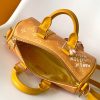 LOUIS VUITTON キーポル バンドリエール25 M13166 ショルダーバッグ メンズ ジョーヌマット イエロー 2WAY レディース 超N品 - 画像 (3)