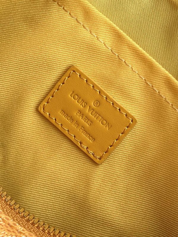 LOUIS VUITTON キーポル バンドリエール25 M13166 ショルダーバッグ メンズ ジョーヌマット イエロー 2WAY レディース 超N品 - 画像 (2)