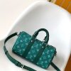 LOUIS VUITTON キーポルバンドリエール25 M12684 グリーン モノグラムヘリテージ ユニセックス ボストンバッグ 超N品 - 画像 (8)