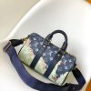 LOUIS VUITTON キーポル バンドリエール25 モノグラムインクブルー ハンドバッグ メンズ M46804 超N品 - 画像 (8)