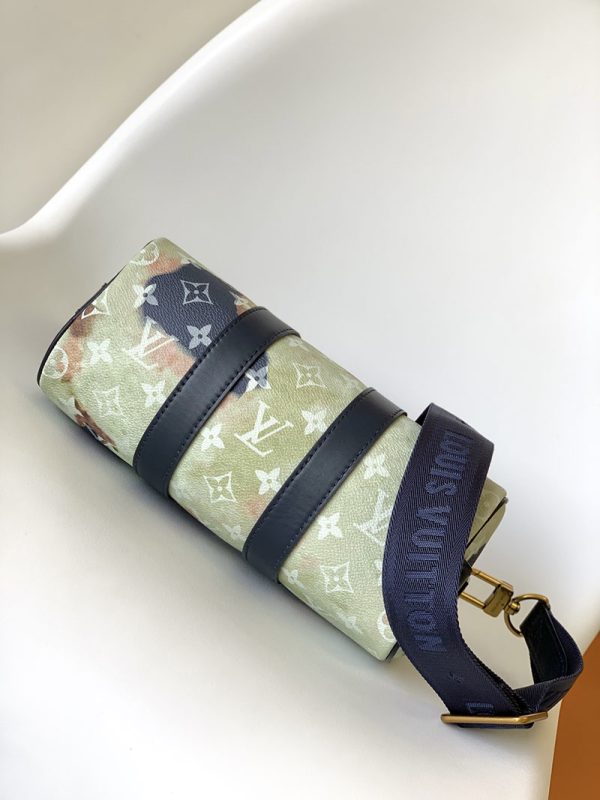 LOUIS VUITTON キーポル バンドリエール25 モノグラムインクブルー ハンドバッグ メンズ M46804 超N品 - 画像 (7)