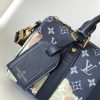 LOUIS VUITTON キーポル バンドリエール25 モノグラムインクブルー ハンドバッグ メンズ M46804 超N品 - 画像 (6)