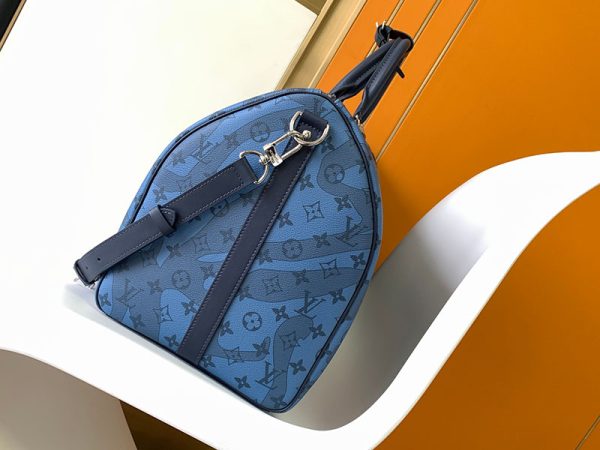 LOUIS VUITTON キーポル･バンドリエール 50 lv301596 ブルー 超N品 ルイヴィトン メンズ バッグ ランキング - 画像 (9)