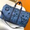 LOUIS VUITTON キーポル･バンドリエール 50 lv301596 ブルー 超N品 ルイヴィトン メンズ バッグ ランキング - 画像 (8)