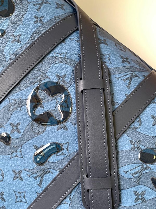 LOUIS VUITTON キーポル･バンドリエール 50 lv301596 ブルー 超N品 ルイヴィトン メンズ バッグ ランキング - 画像 (6)