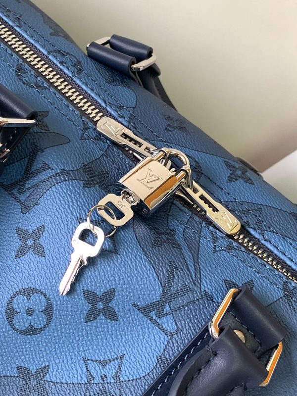 LOUIS VUITTON キーポル･バンドリエール 50 lv301596 ブルー 超N品 ルイヴィトン メンズ バッグ ランキング - 画像 (4)