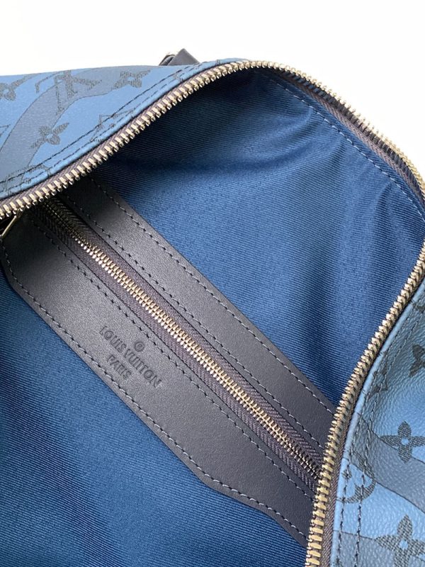 LOUIS VUITTON キーポル･バンドリエール 50 lv301596 ブルー 超N品 ルイヴィトン メンズ バッグ ランキング - 画像 (2)