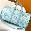 LOUIS VUITTON モノグラム アクアガーデン キーポル バンドリエール50 M22570 メンズ 2WAYバッグ 超N品 - 画像 (8)