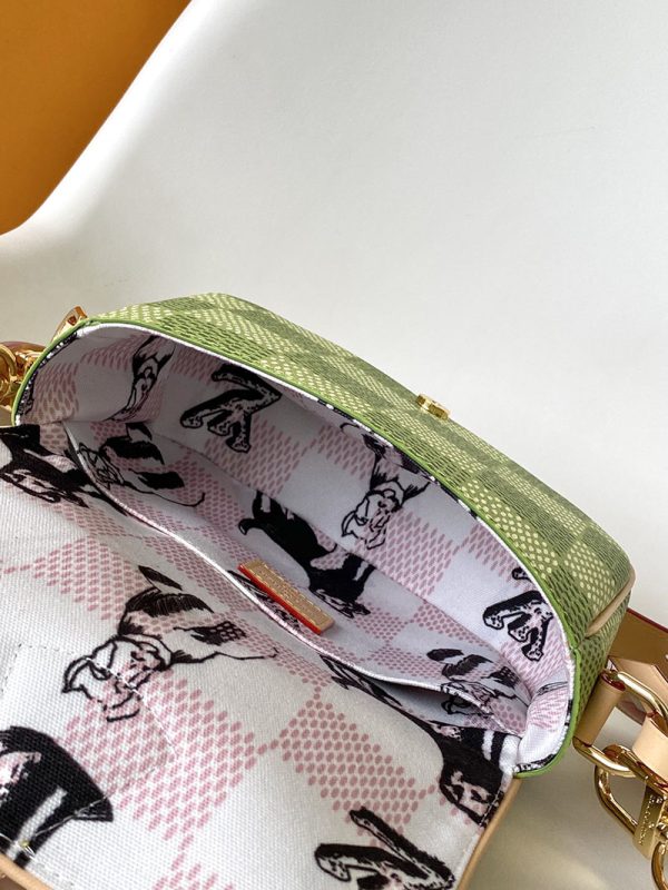 LOUIS VUITTON モンスリ メッセンジャーバッグ lv301598 超N品ルイヴィトン メッセンジャーバッグ ダミエ - 画像 (3)