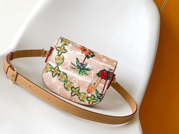 LOUIS VUITTON モンスリ メッセンジャー PM サーフィン モノグラム キャンバス サンド M24986 超N品 - 画像 (8)