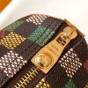 LOUIS VUITTON N00148 キーポル・バンドリエール 25 ダミエ・エベヌ 斜め掛けショルダーバッグ 超N品 - 画像 (6)
