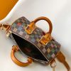 LOUIS VUITTON N00148 キーポル・バンドリエール 25 ダミエ・エベヌ 斜め掛けショルダーバッグ 超N品 - 画像 (3)