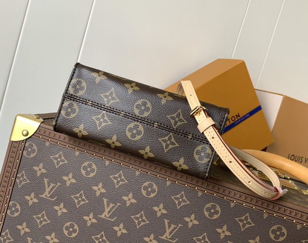 LOUIS VUITTON ショルダーバッグ M13668 LV×TM オンザゴー BB ルイ・ヴィトン×村上隆 ブラウン 超N品 - 画像 (7)