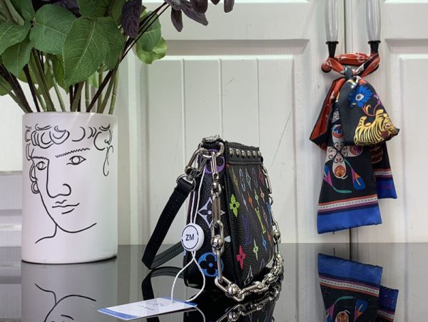 LOUIS VUITTON M13663 LV×TM ポーチバッグ ポシェット･アクセソワール ポシェット ルイヴィトン x 村上隆 超N品 - 画像 (9)