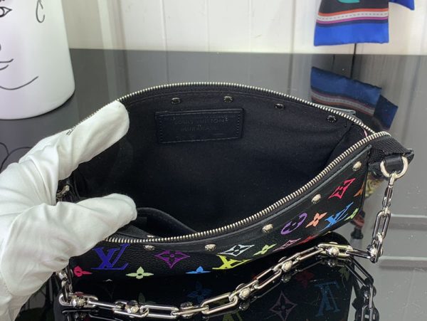 LOUIS VUITTON M13663 LV×TM ポーチバッグ ポシェット･アクセソワール ポシェット ルイヴィトン x 村上隆 超N品 - 画像 (3)