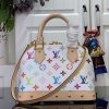 LOUIS VUITTON モノグラムマルチ LV×TM アルマBB M13078 村上隆 ショルダー 2way バッグ レディース 超N品 - 画像 (8)