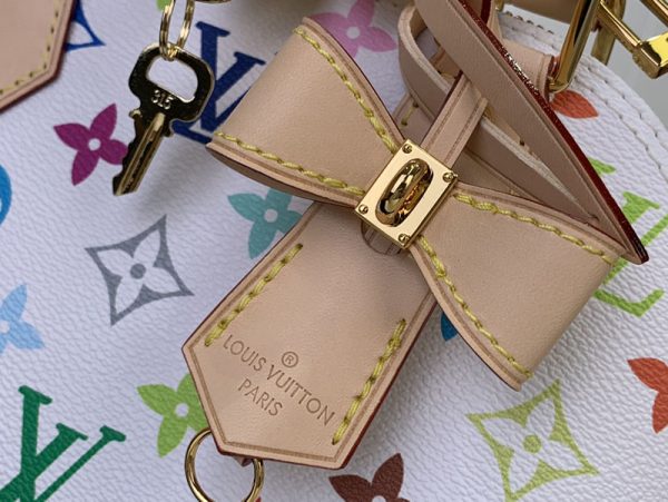 LOUIS VUITTON モノグラムマルチ LV×TM アルマBB M13078 村上隆 ショルダー 2way バッグ レディース 超N品 - 画像 (6)
