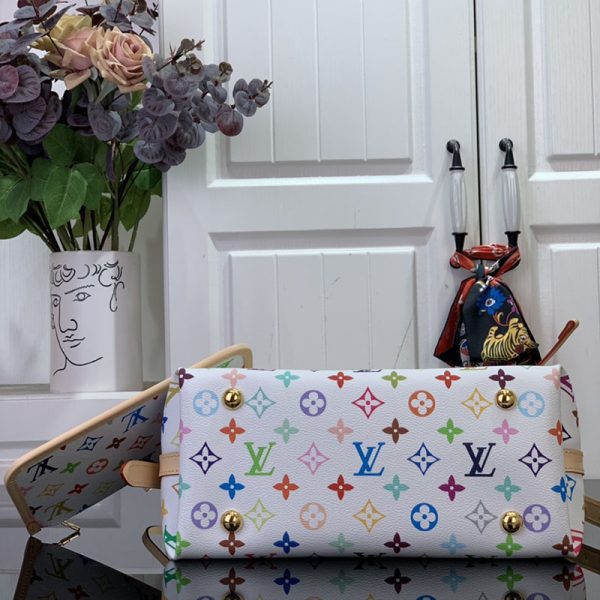 LOUIS VUITTON M13661 ルイ･ヴィトン×村上隆 LV×TM キャリーオールNM PM ショルダーバッグ 超N品 - 画像 (7)