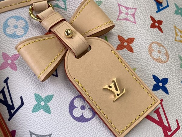 LOUIS VUITTON M13661 ルイ･ヴィトン×村上隆 LV×TM キャリーオールNM PM ショルダーバッグ 超N品 - 画像 (6)