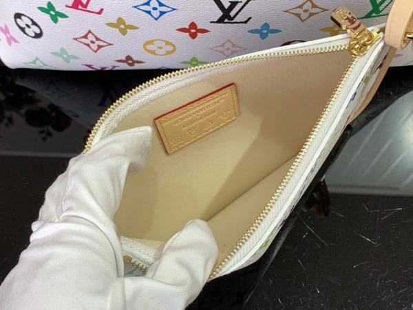 LOUIS VUITTON M13661 ルイ･ヴィトン×村上隆 LV×TM キャリーオールNM PM ショルダーバッグ 超N品 - 画像 (3)