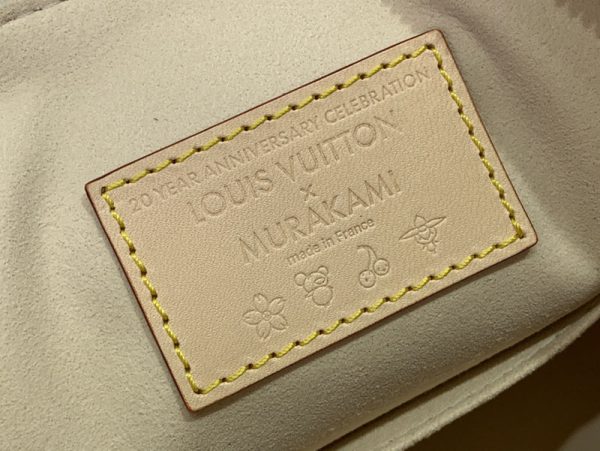 LOUIS VUITTON LV × TM スピーディ・バンドリエール 25 M13085 ハンドバッグ 白 ホワイト 超N品 - 画像 (4)