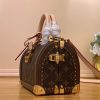 LOUIS VUITTON モノグラム スピーディ トランク 20 M11154 ルイヴィトン バッグ ブラウン 超N品 - 画像 (9)