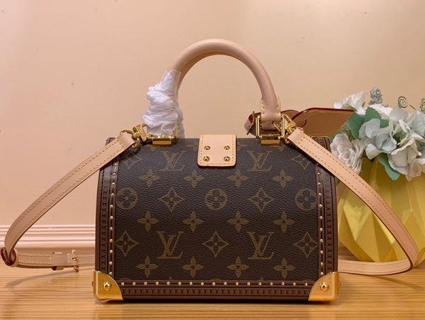 LOUIS VUITTON モノグラム スピーディ トランク 20 M11154 ルイヴィトン バッグ ブラウン 超N品 - 画像 (8)
