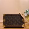 LOUIS VUITTON モノグラム スピーディ トランク 20 M11154 ルイヴィトン バッグ ブラウン 超N品 - 画像 (7)