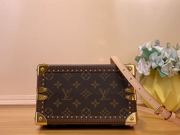 LOUIS VUITTON モノグラム スピーディ トランク 20 M11154 ルイヴィトン バッグ ブラウン 超N品 - 画像 (7)
