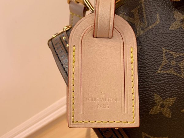 LOUIS VUITTON モノグラム スピーディ トランク 20 M11154 ルイヴィトン バッグ ブラウン 超N品 - 画像 (6)