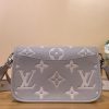 LOUIS VUITTON ディアヌ NM PM モノグラム・アンプラント ブリューム グレー/ホワイトクオーツ M14214 超N品 - 画像 (8)