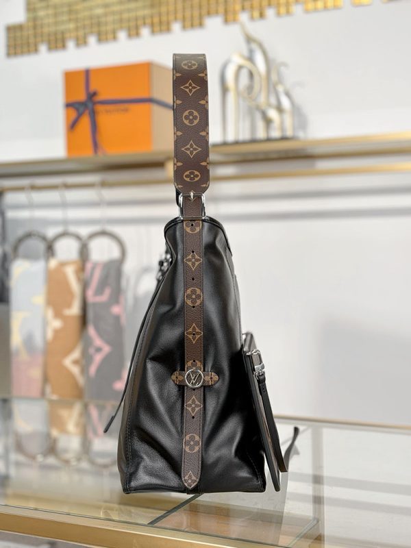 逸品 ルイヴィトン キャリーオール･バイブ MM M25143 ICタイプ モノグラム ハンドバッグ レザー シルバー金具 LOUIS VUITTON - 画像 (4)