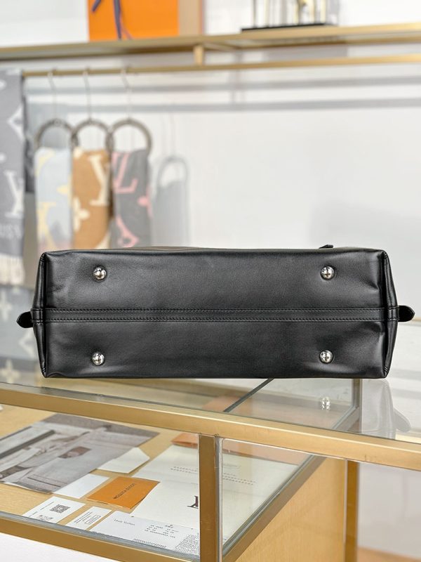 逸品 ルイヴィトン キャリーオール･バイブ MM M25143 ICタイプ モノグラム ハンドバッグ レザー シルバー金具 LOUIS VUITTON - 画像 (2)