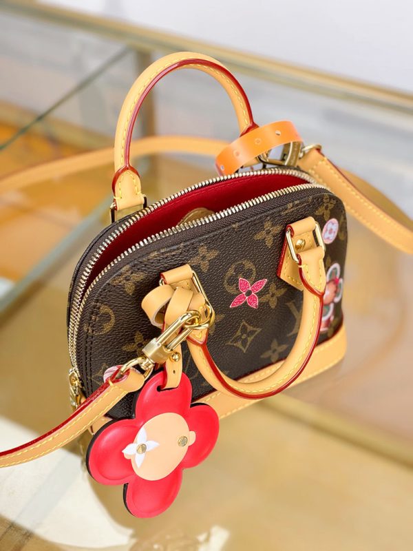 逸品 ルイヴィトン ハンドバッグ モノグラム ヴィヴィエンヌ ナノ・アルマ M12199 LOUIS VUITTON 2wayバッグ - 画像 (8)