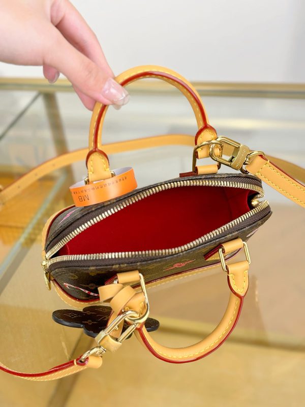逸品 ルイヴィトン ハンドバッグ モノグラム ヴィヴィエンヌ ナノ・アルマ M12199 LOUIS VUITTON 2wayバッグ - 画像 (6)