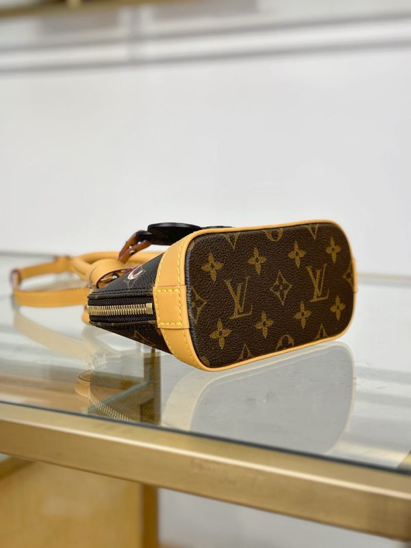 逸品 ルイヴィトン ハンドバッグ モノグラム ヴィヴィエンヌ ナノ・アルマ M12199 LOUIS VUITTON 2wayバッグ - 画像 (5)