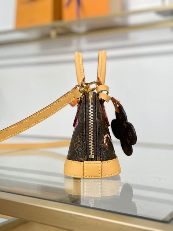 逸品 ルイヴィトン ハンドバッグ モノグラム ヴィヴィエンヌ ナノ・アルマ M12199 LOUIS VUITTON 2wayバッグ - 画像 (4)