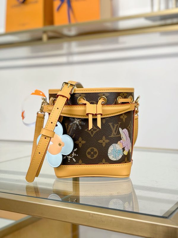逸品 ルイヴィトン ナノ ノエ ハンドバッグ バッグ レディース M12221 2WAYバッグ LOUIS VUITTON - 画像 (9)