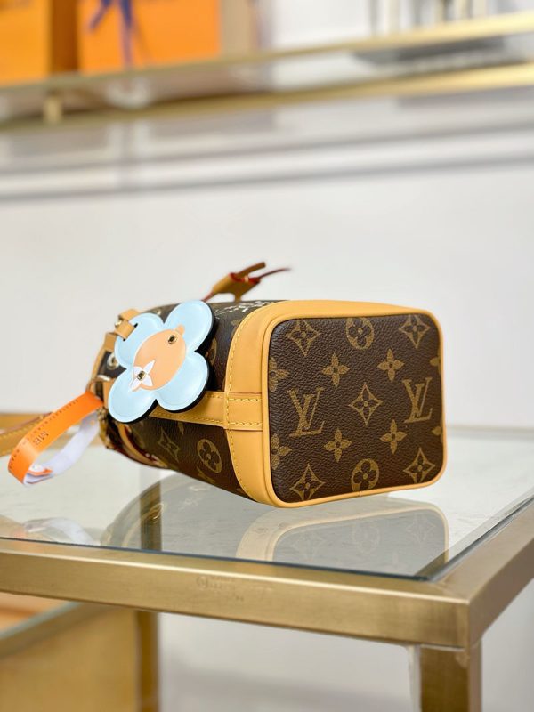 逸品 ルイヴィトン ナノ ノエ ハンドバッグ バッグ レディース M12221 2WAYバッグ LOUIS VUITTON - 画像 (5)