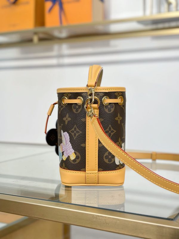 逸品 ルイヴィトン ナノ ノエ ハンドバッグ バッグ レディース M12221 2WAYバッグ LOUIS VUITTON - 画像 (4)