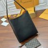 逸品 ルイヴィトン ロウキーホーボーMM M24856 グレインカーフレザー ブラック ゴールド金具 LOUIS VUITTON - 画像 (9)